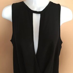 NWOT Orange Creek Trendy Black Top Small